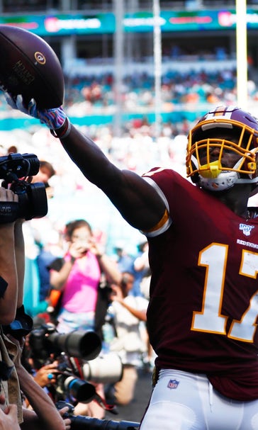 McLaurin helps Redskins earn 1st win against Dolphins, 17-16